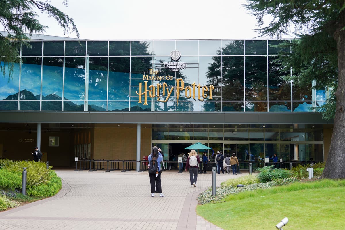 Warner Bros. Studio Tour Tokyo Harry Potter entrance