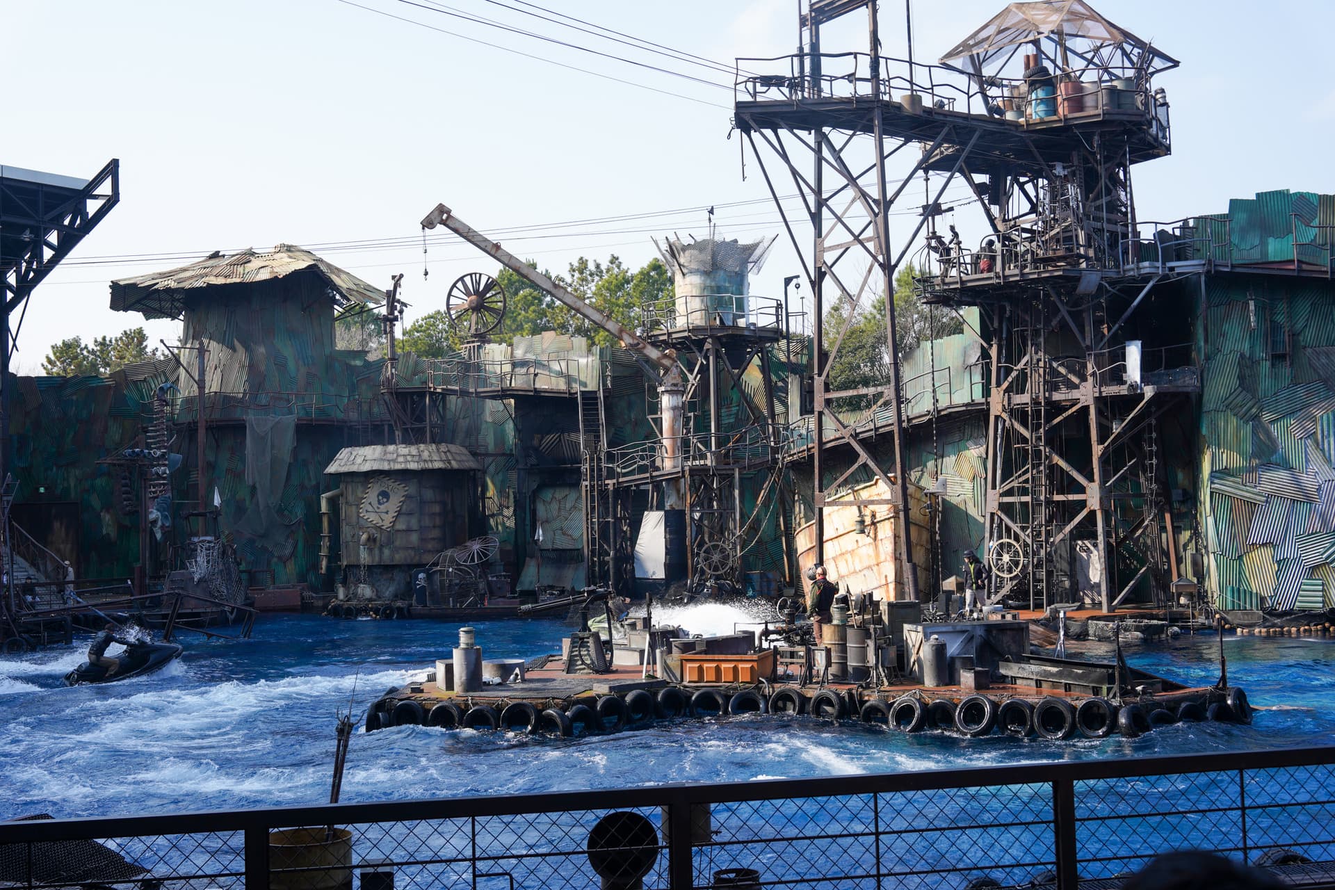 Waterworld stunt show set at USJ