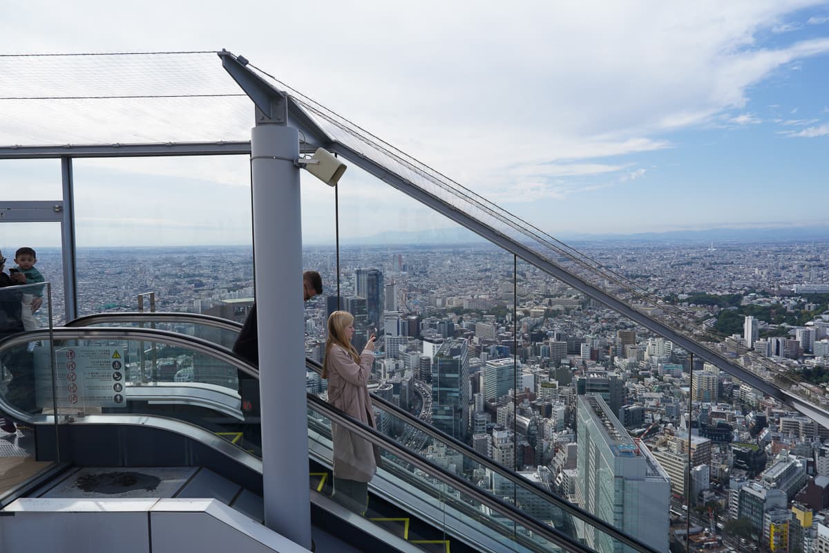 시부야스카이 야경 파노라마 전망